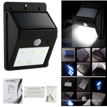 Renewable Energy Rechargeable Outdoor Solar Wall Light